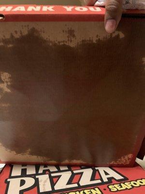 Oil soaked box