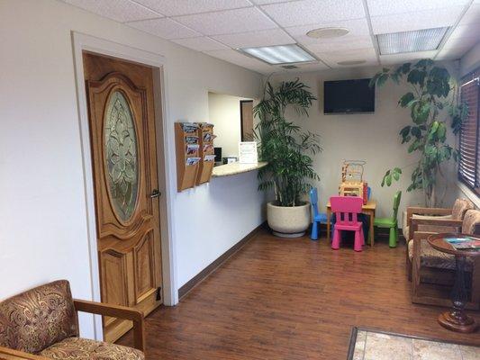 Reception and CPR Instructional Room