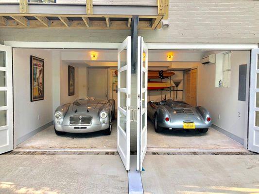 Custom Hinged Garage Doors