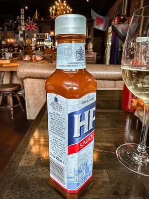 HP sauce!