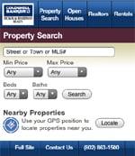 Search Vermont real estate from your mobile on cbhbmobile.com