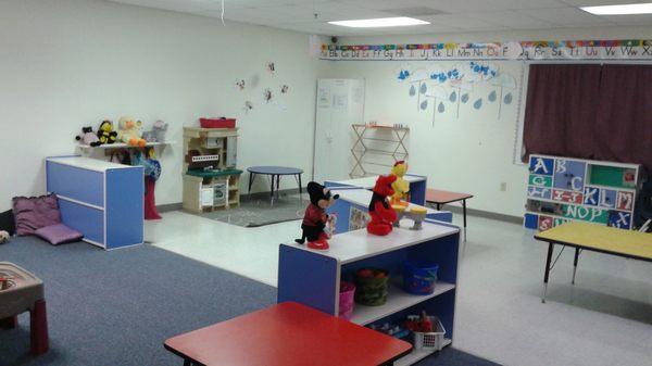 Preschool room.