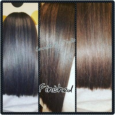 Avlon Texture Release on Natural Hair Client