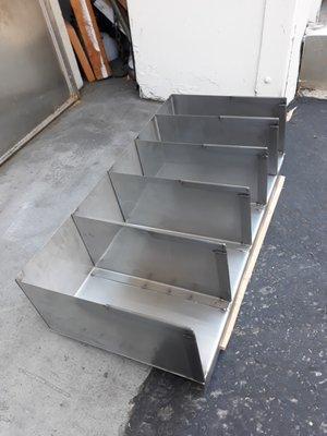 Stainless steel bag holders