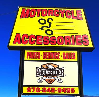 "Motorcycle Accessories is the largest Motorcycle Store between Denver and Salt Lake City for over 40 years! Located on the Western Slope of