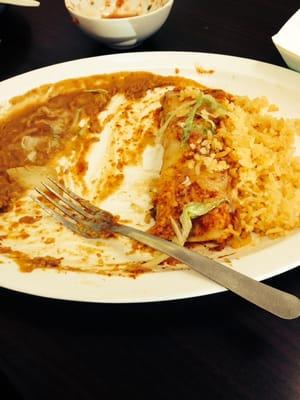 The best super spicy carne asada enchiladas!