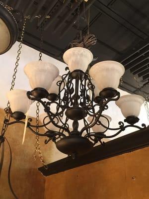 One of the nice chandeliers