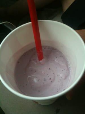 Huckleberry shake!