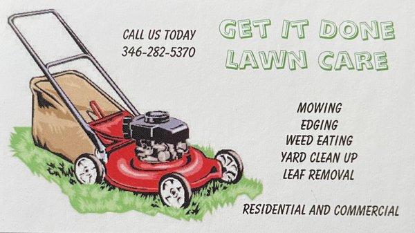 G.I.D Lawn care