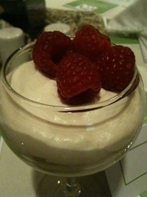 dessert served at a Krannert luncheon, July 2011.