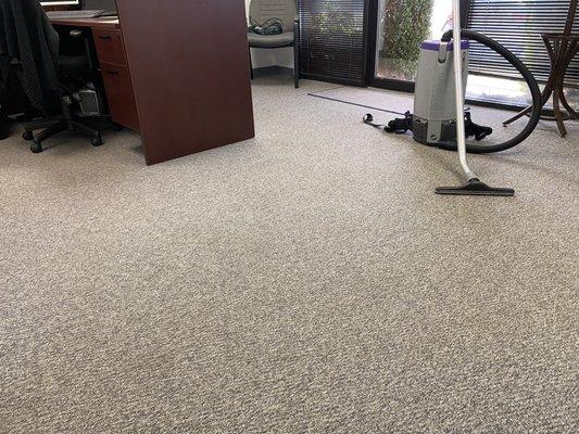 Capet Vacuuming