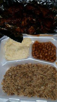 Full plate lunch  $8.00