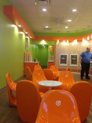 Checking out the new froyo location in Milford :)