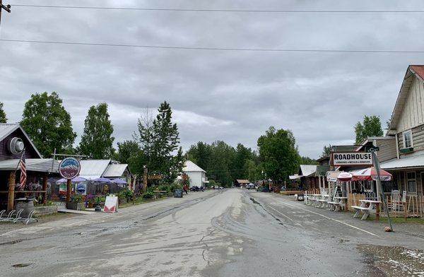 The town of Talkeetna can represent a throwback in time.