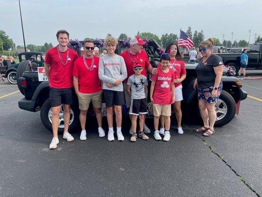 Independance Day parade Caledonia