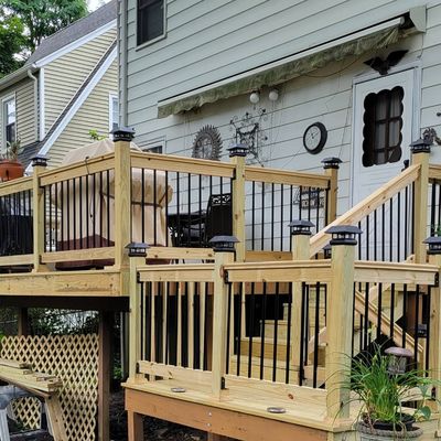 New decking