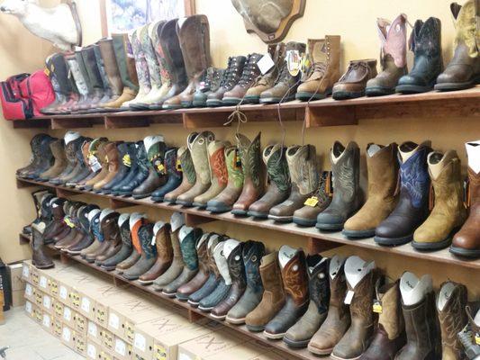 Great selection of work boots