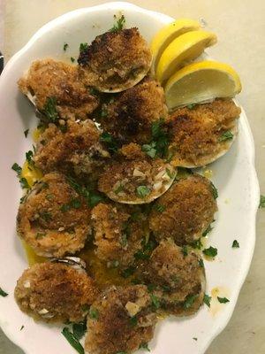 Baked clams full of flavor.