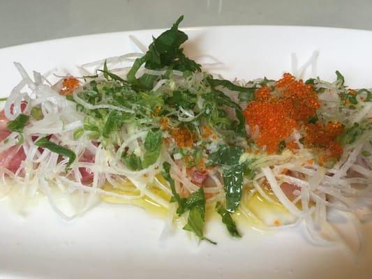 Hamachi Carpaccio