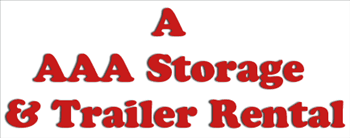 A AAA Storage & Trailer Rental logo