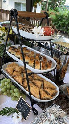 Baklava and Poppy Seed Rolls