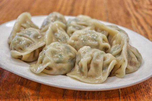 Chinese chive and shrimp dumplings