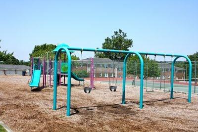 Well maintained playgrounds are the perfect outdoor entertainment for kids.