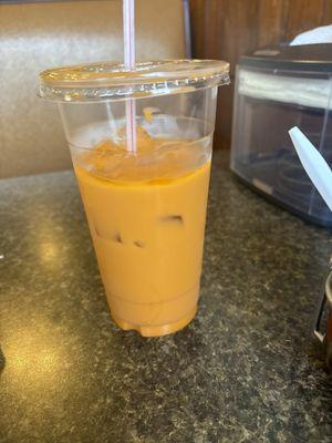 Thai tea no boba