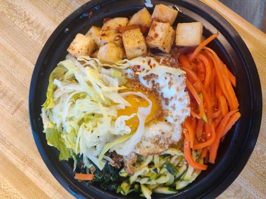 Tofu bibimbap