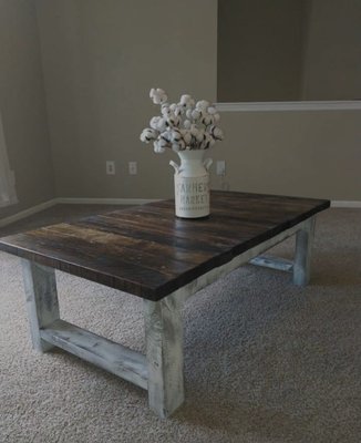 Custom coffee table