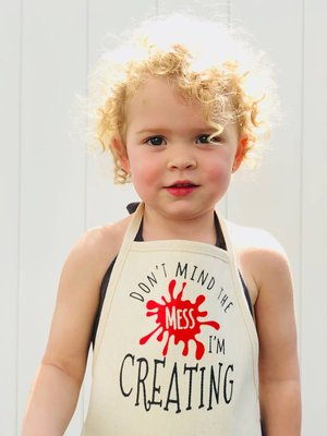 Toddler aprons are available in our shop!