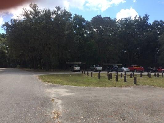 Covered picnic area