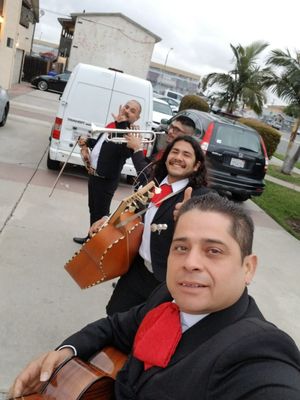 Playing a special serenade in City Heights