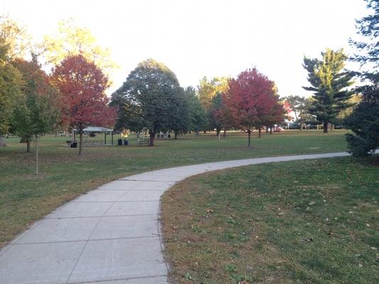 Beautiful fall colors in Hessel Park