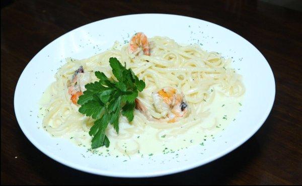 Shrimp pasta