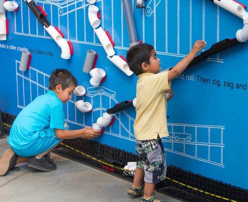 The Schatz Family Exploration Zone is full of intriguing hands-on ways to turn scientific concepts into action.