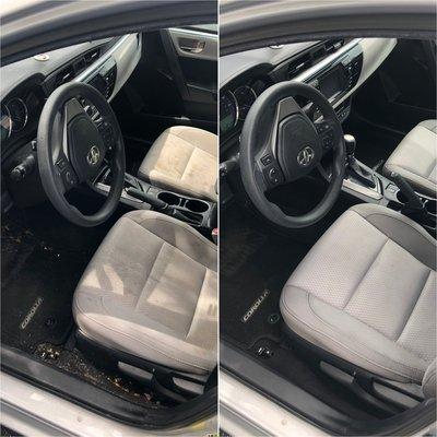 Before & After Interior Detail