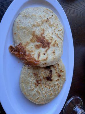 cheese pupusas