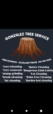 Gonzalez Tree service