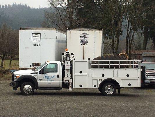 Service truck available during business hrs.