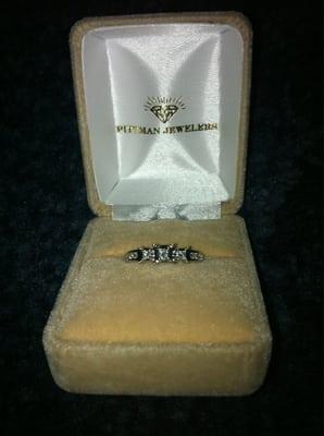 My new addition, compliments to Pittman jewelers :)