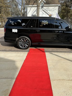 Red Carpet Service for your special events