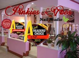 Winner of Readers Choice Award.  Voted Best Nail Salon of Lancaster County for 3 consecutive years.