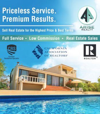 Sell Real Estate for the Highest Price and Best Terms.