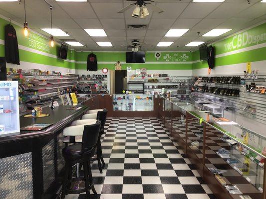 CBD Dispensary Port Clinton store interior