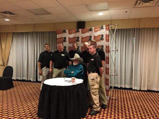 The Premier Protection & Investigations Security Team Providing Protection for Charlie Daniels.