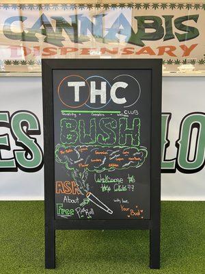 THC Club Bush is fire