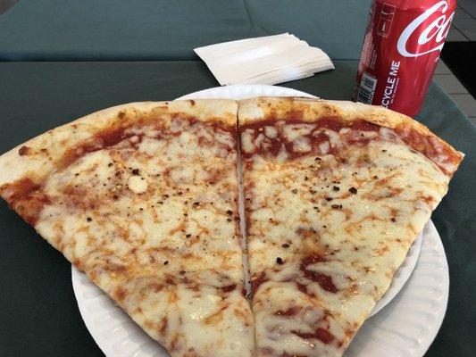 2 slices & a soda for 5$