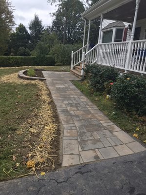 New sidewalk