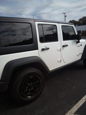 2015 Jeep blacked out 5%